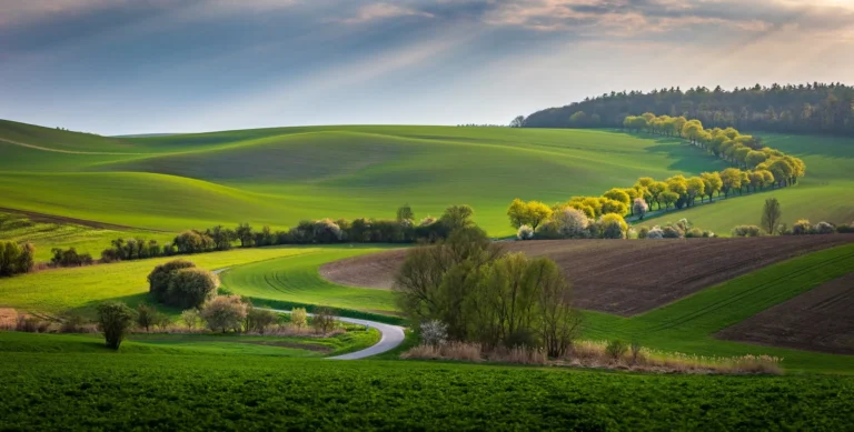 Moravian Tuscany Landscape