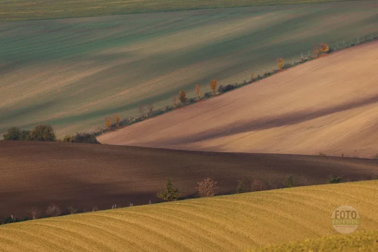 Rolling hills colors moravian tuscany geometry martin kamin moravske toskansko