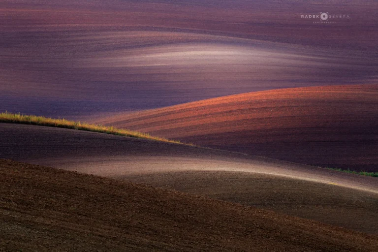Rolling hills in Moravian Tuscany by Radek Severa moravske toskansko