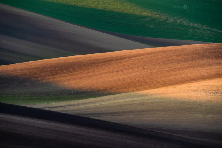 Rolling hills in Moravian Tuscany by Radek Severa moravske toskansko krajina