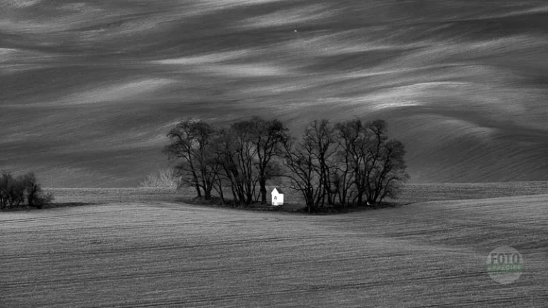 St barbora chapel black and white moravian tuscany martin kamin