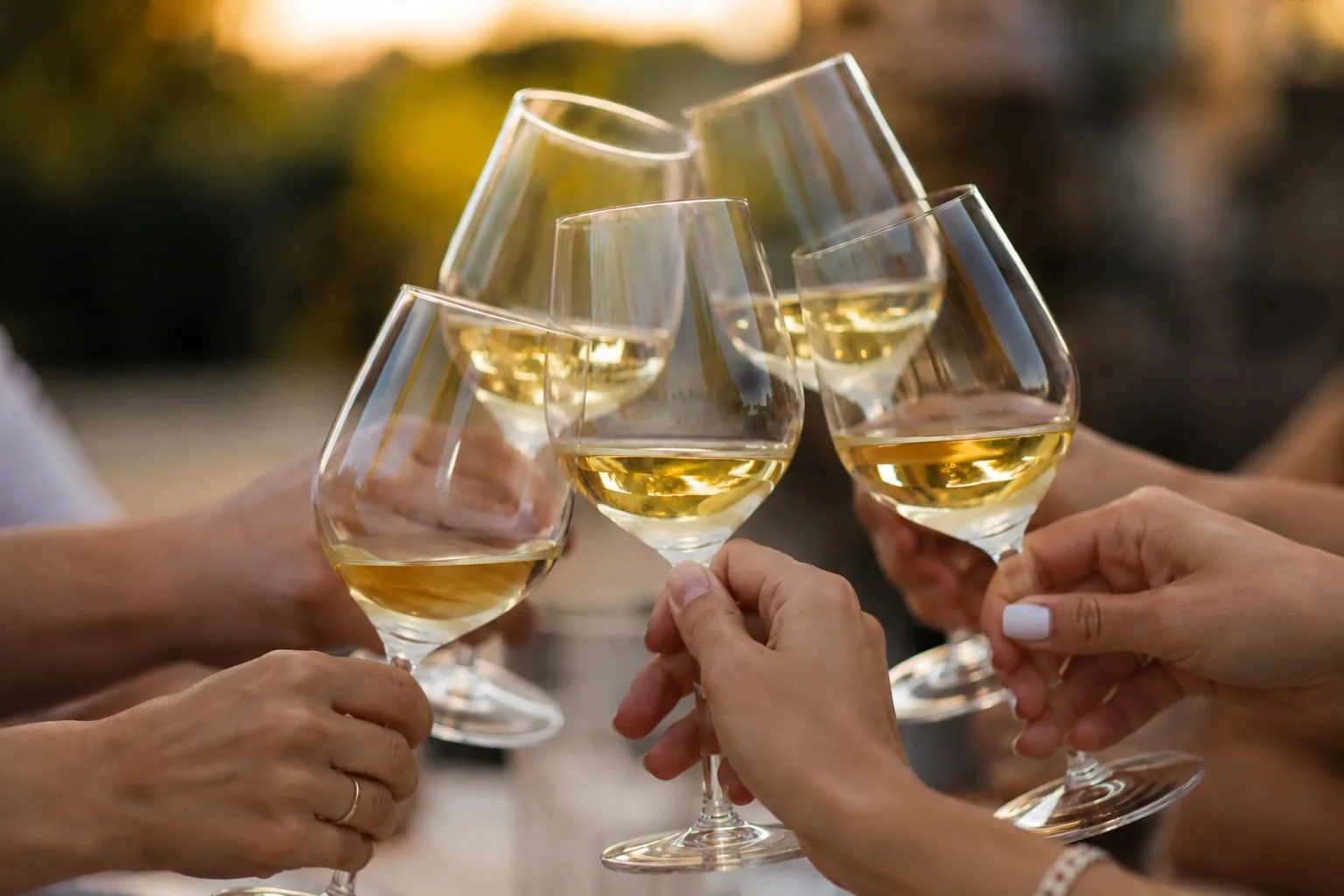 A wine tasting laid out in a South Moravian cellar